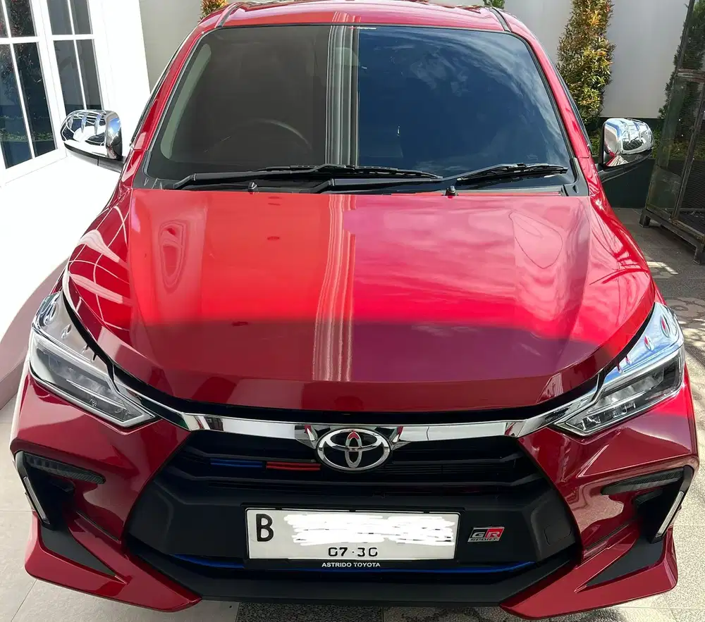 Toyota Agya G 1.2 AT 2025 Merah KM Rendah Pemakai Orisinil