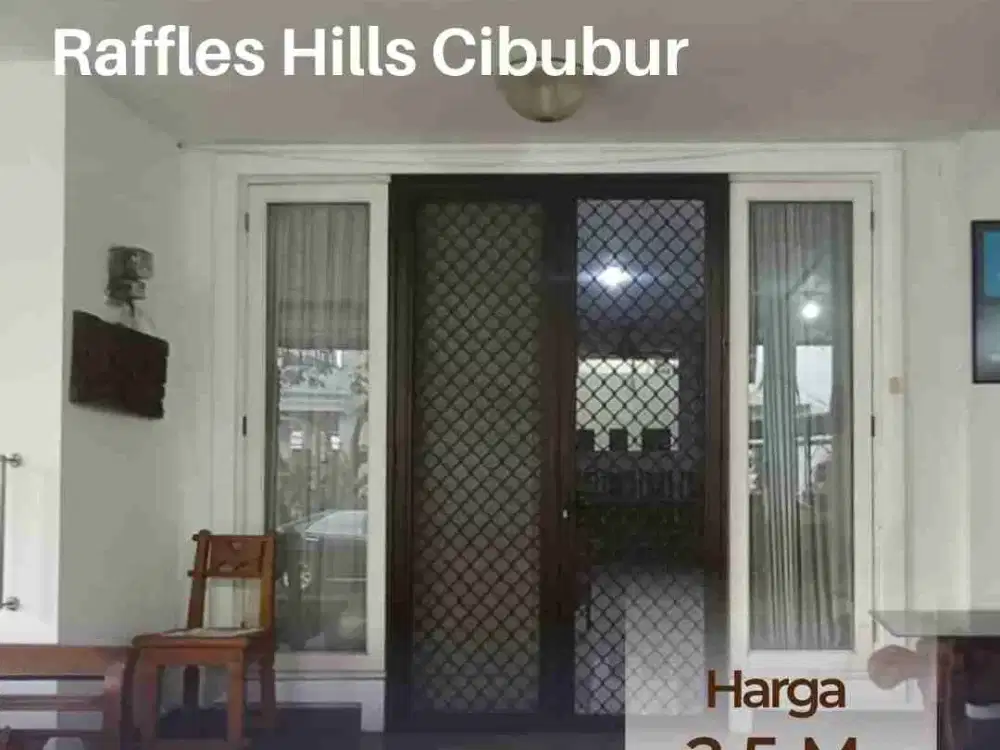 Dijual Rumah Mewah Kuldesak di Raffles Hills Cibubur dengan Harga Bersaing