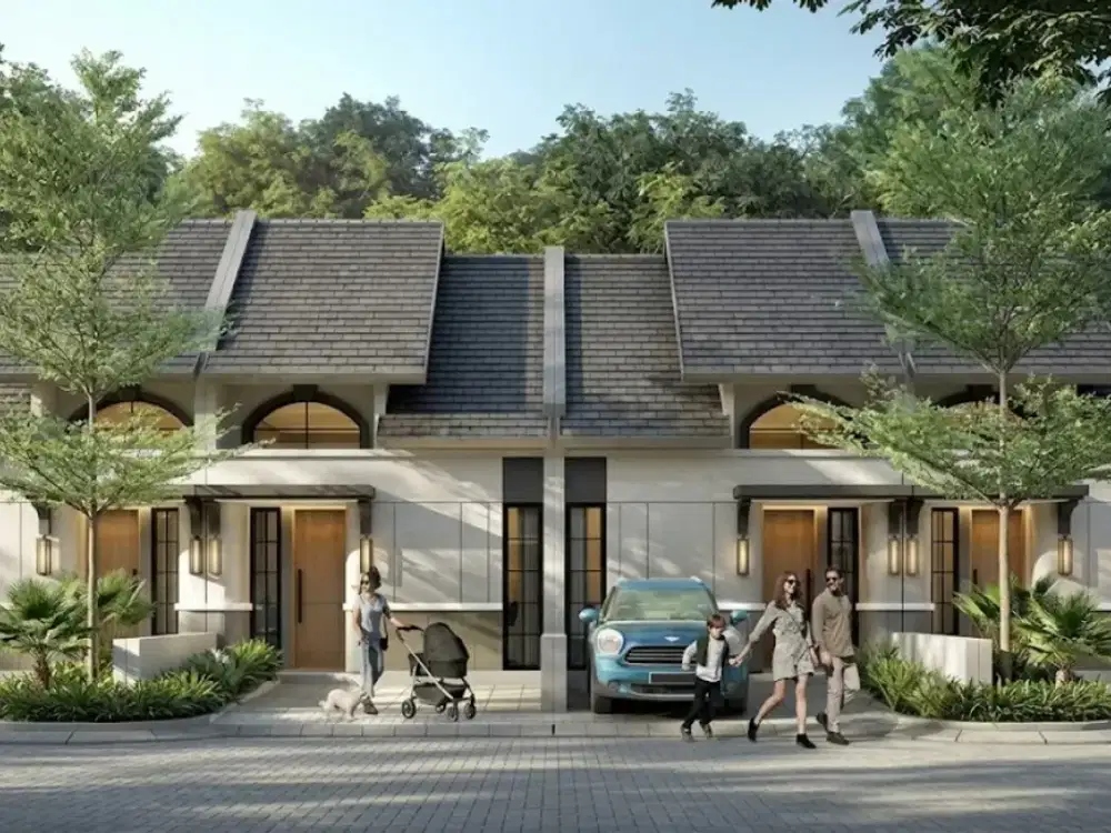 Rumah 1 Lantai - Tipe Corvey Citraland City Kedamean, Praktis & Modern - Cluster Charlotte