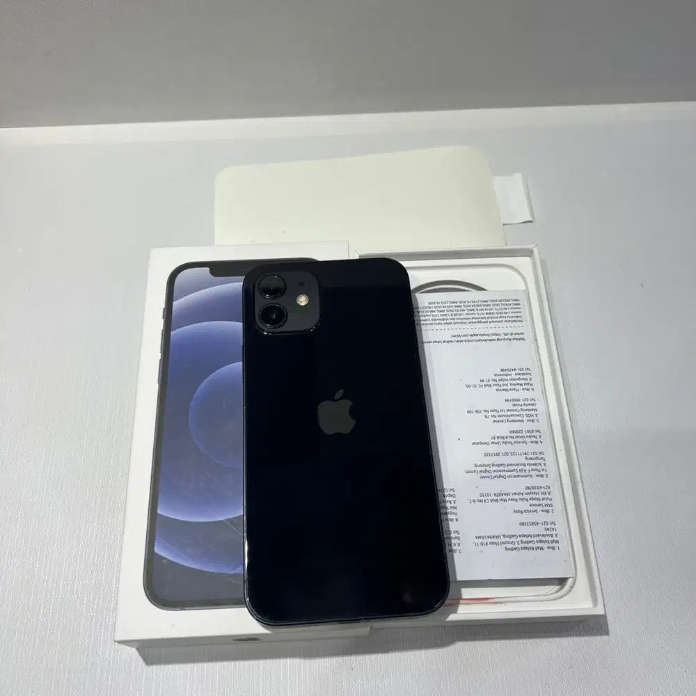 iphone 12 128 ibox fullset mulus no minus bergaransi
