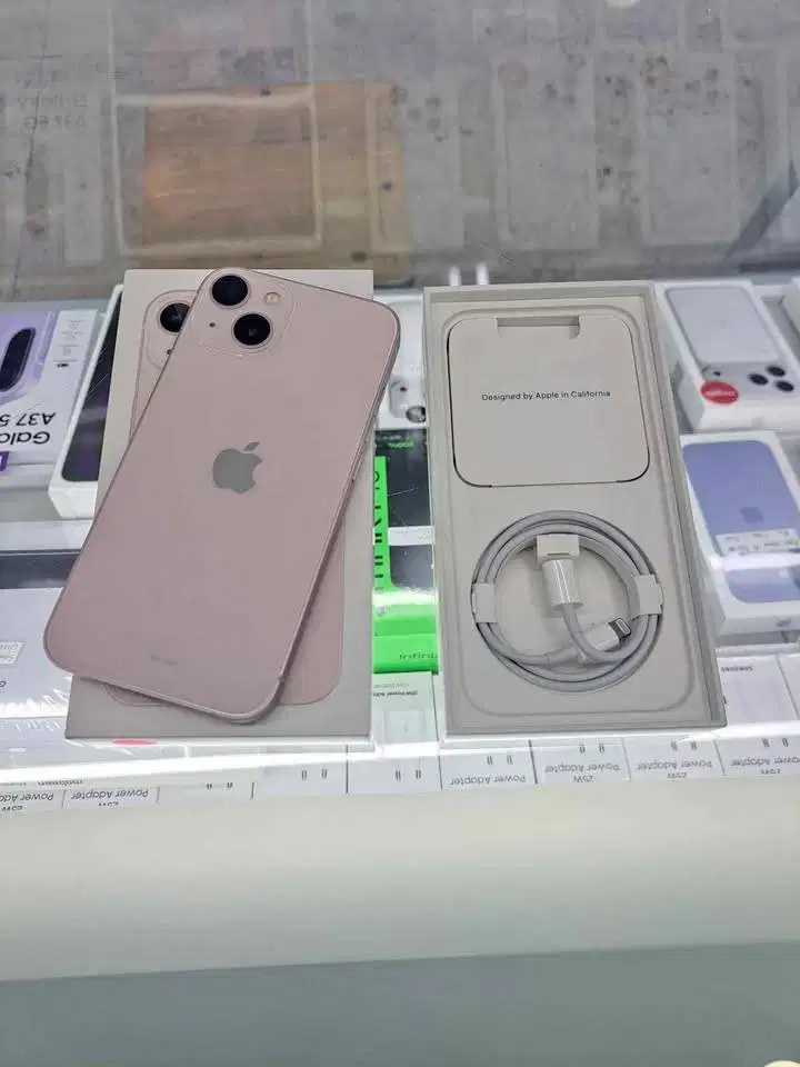 Second IPhone 13 128GB Pink Ex IBOX Mulus Fullset Original