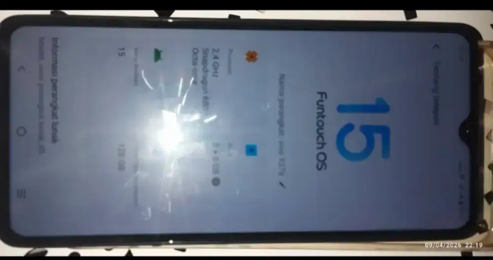 vivo Y27S ram 8/128 fullset