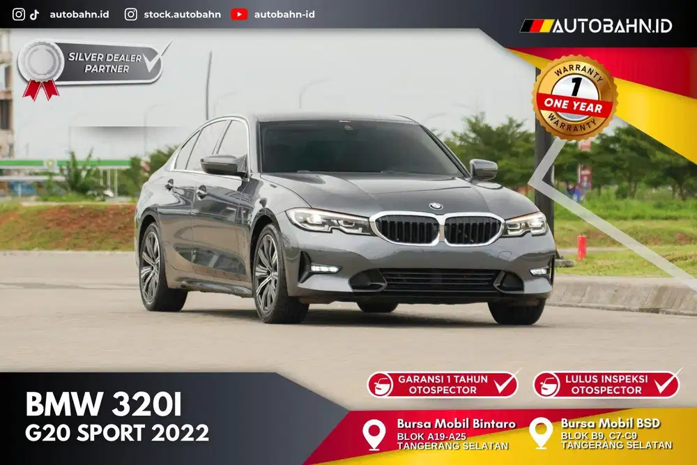 Full Specy! BMW 320i Sport 2022 New Model Warranty