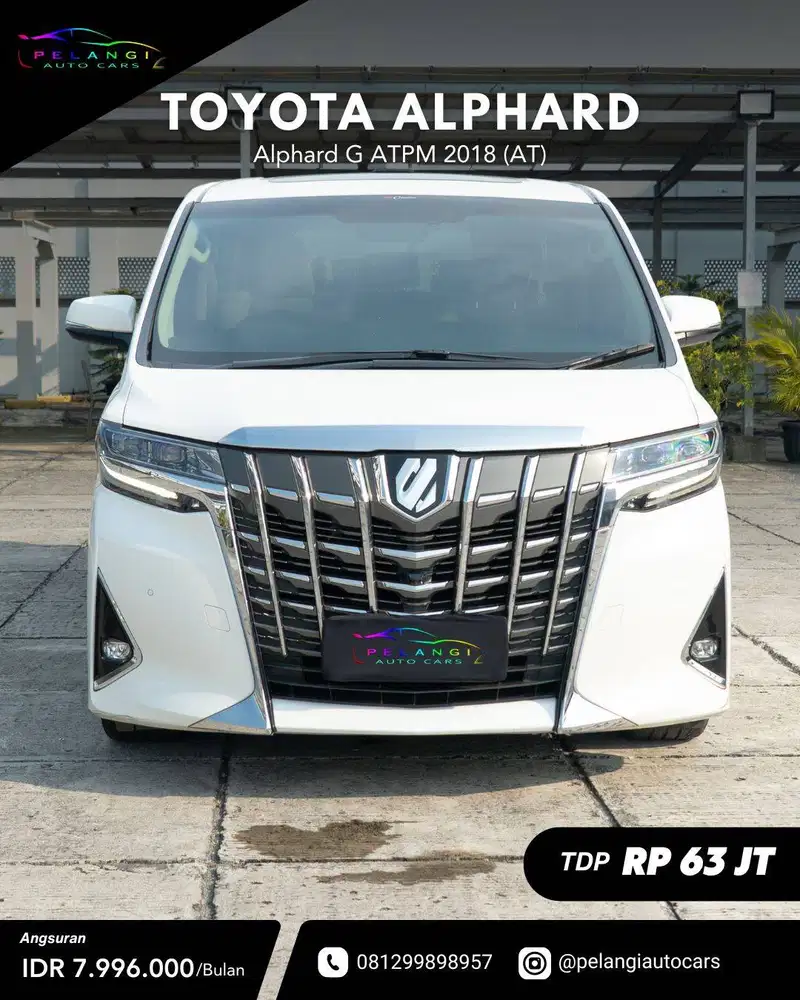 FOR SALE: Alphard G ATPM 2018 (AT)