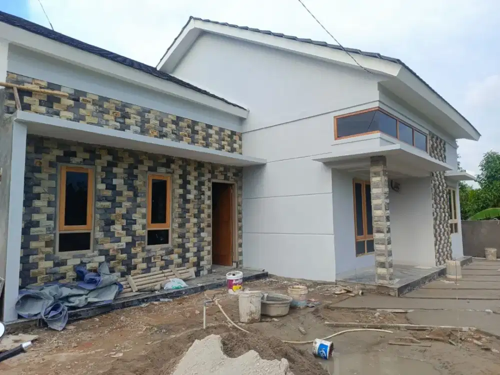 RUMAH BARU 3 KAMAR VIEW SAWAH DI KOTA SERANG