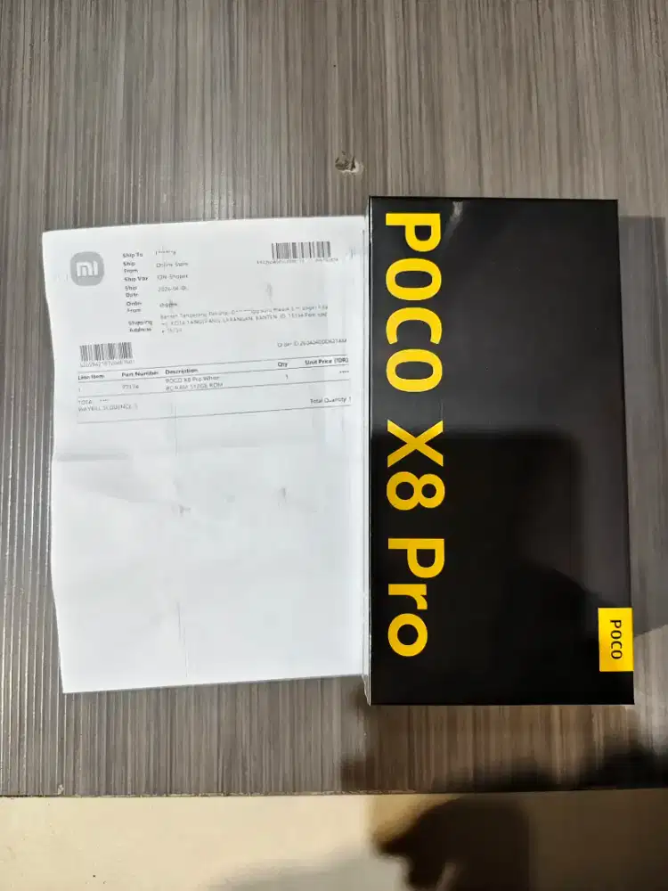 Poco x8 pro 8/512 new segel