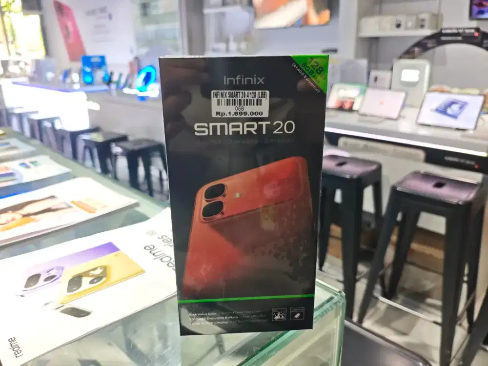 INFINIX SMART 20 RAM 4+4/128GB ATLANTIS DAHSYAT