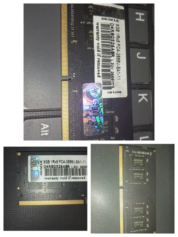 Ram Ddr4 8gb Vgen Sodimm