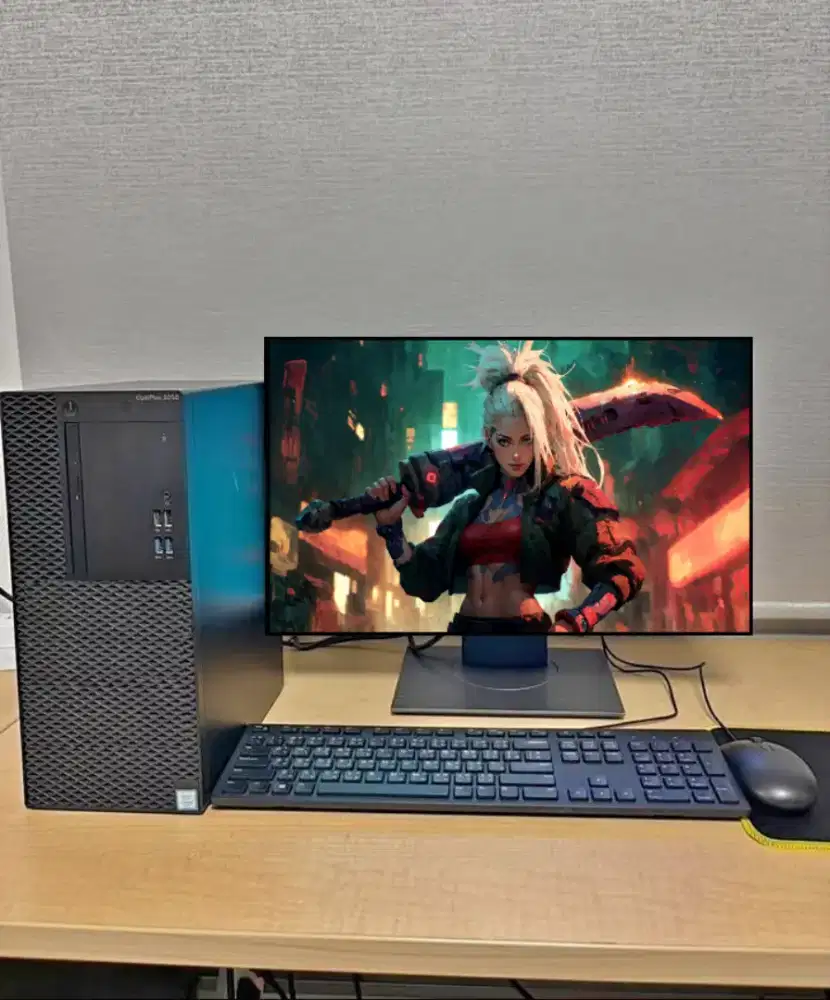 PC GAMING FULSET + LCD + RAM 8 GB + VGA 1 GB + HD 500 GB + GAMES APP