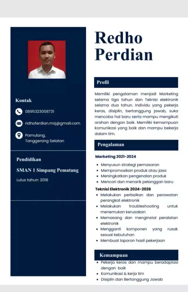 Cari lowongan pekerjaan