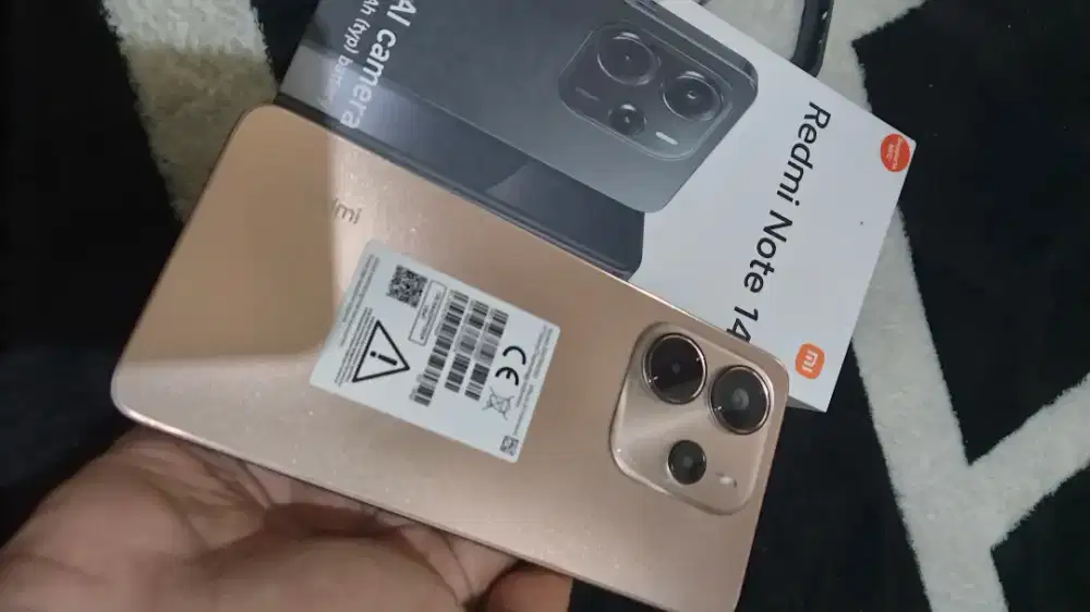 Redmi note 14 gold 8/128