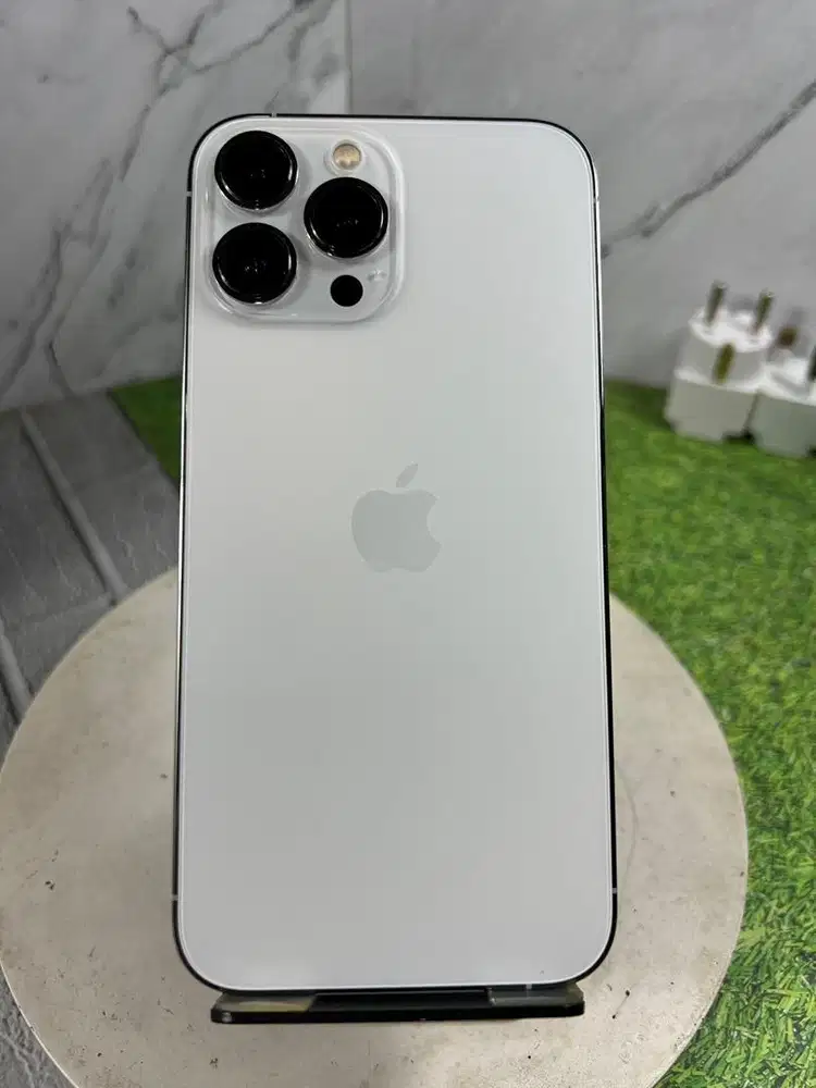 IPhone 13 Pro Max 256 Gb Silver Inter All Operator Normal Lancar