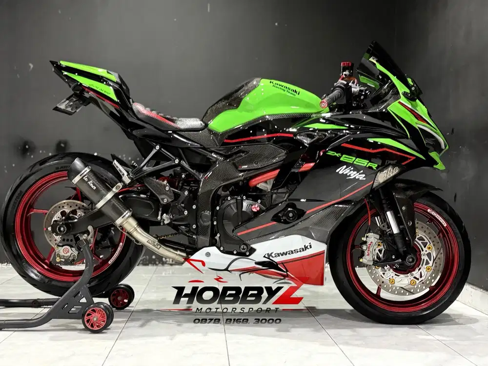 Kawasaki ninja zx25R/zx-25R abs qs modif 2022,km 8rb,pajak on,mantap