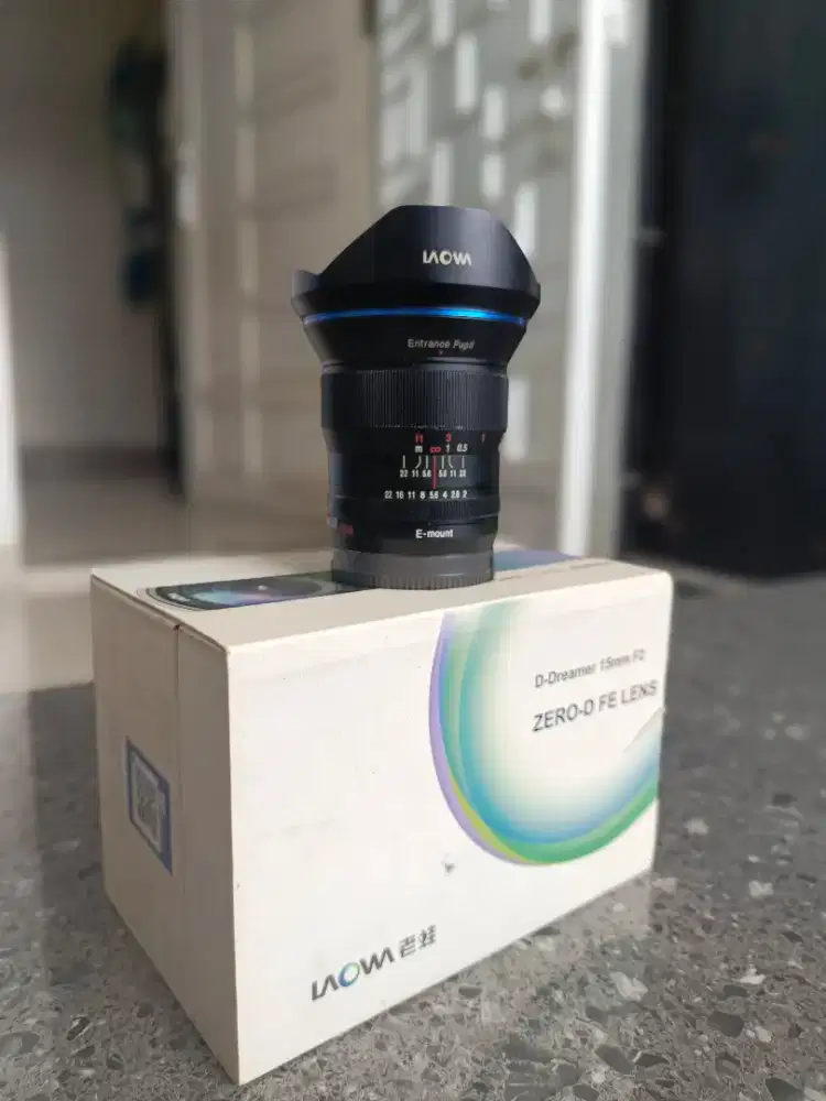 Lensa Laowa 15mm F2 Zero D for Sony FE