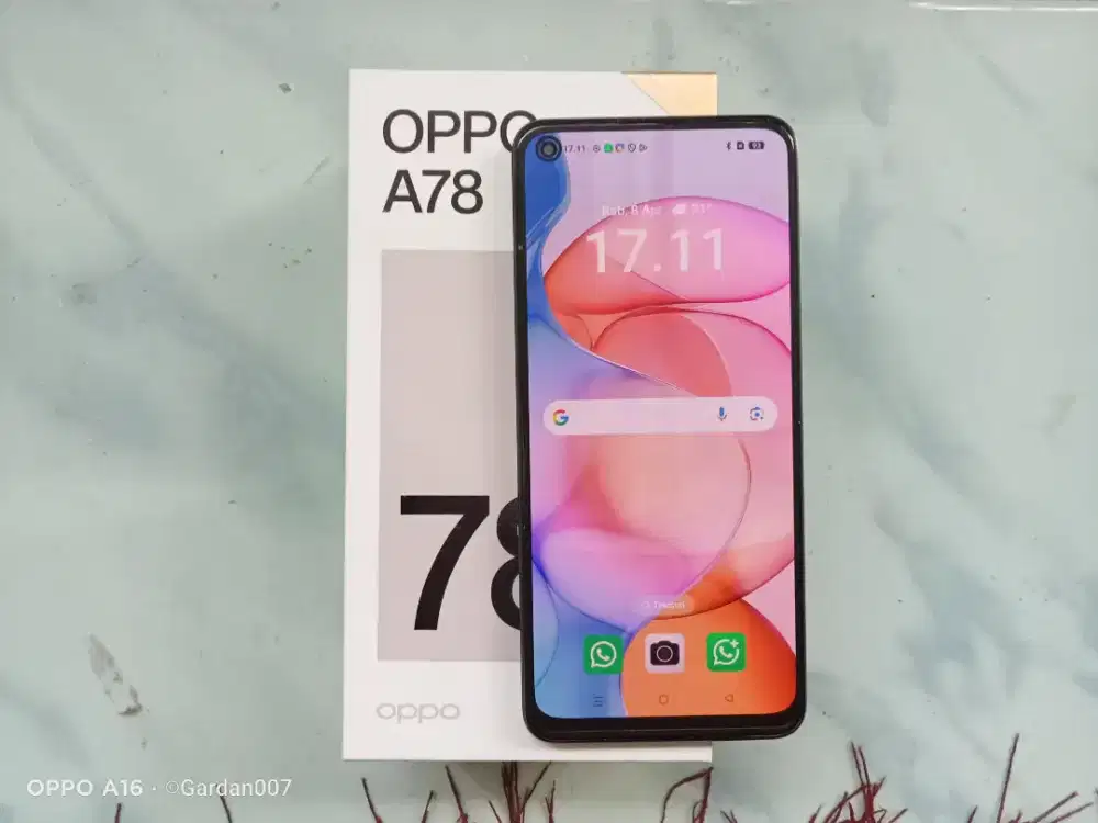 Oppo A78 4G LTE 8/256gb Segel Normal Lengkap
