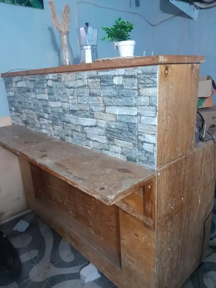 Jual meja bar cafe atau meja warkop
