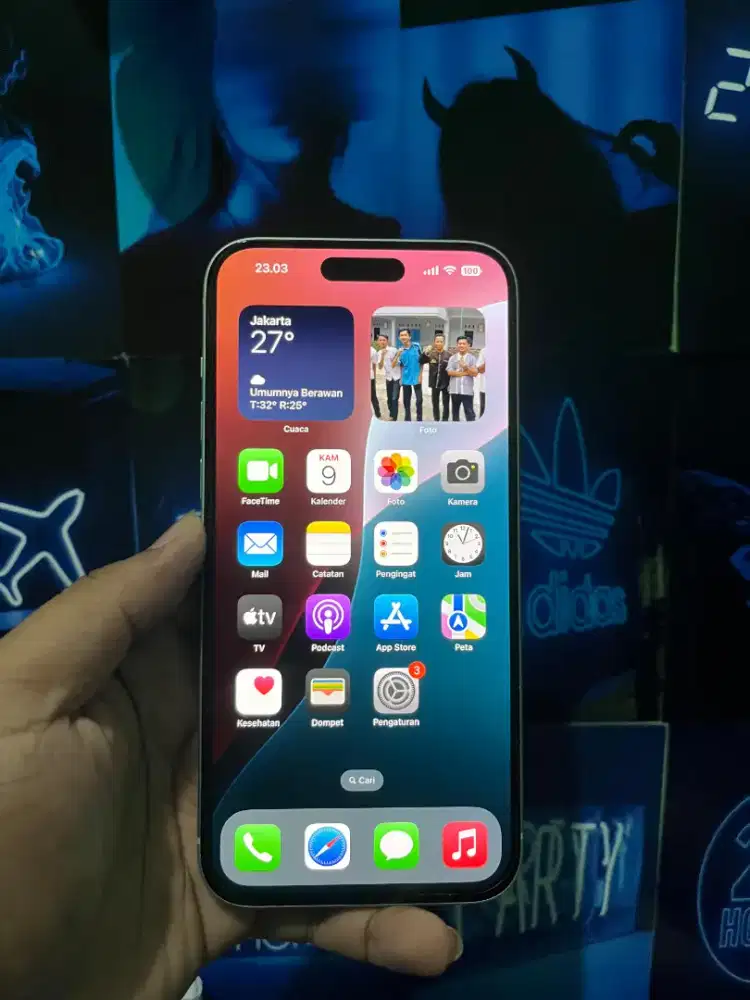 Iphone 15 plus 128 ibox fullset mulus syekali nominus