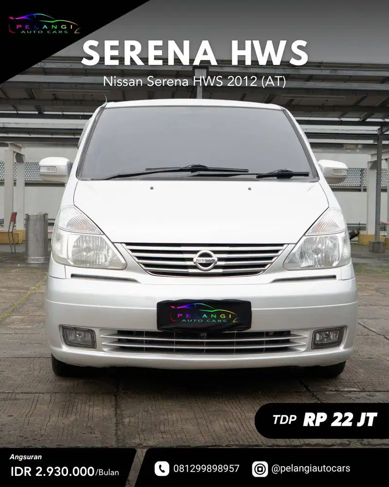 FOR SALE: Nissan Serena HWS 2012 (AT)