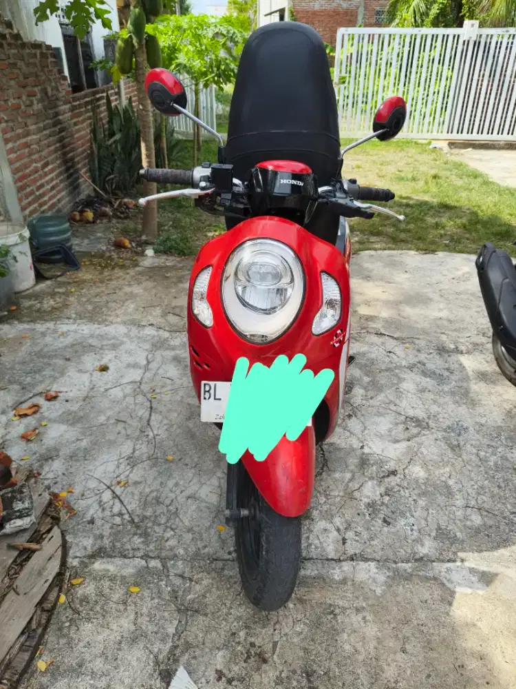 Dijual cepat honda scoopy 2022 plat banda Aceh pajak hidup
