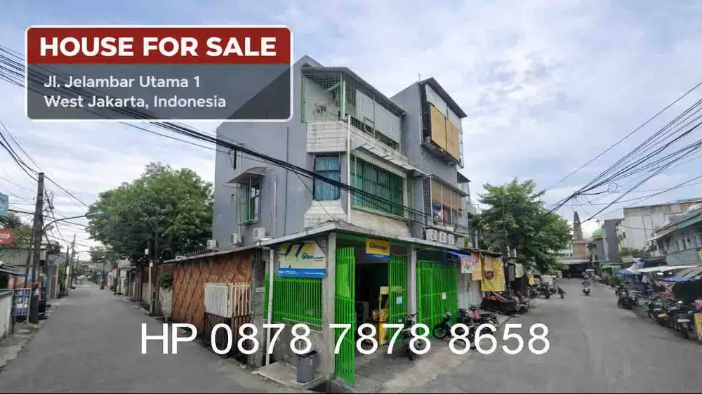 JUAL CEPAT RUKO LANTAI 7 METER