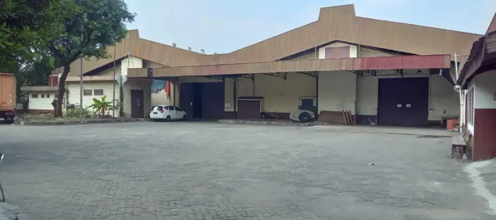 Dijual Tanah & Bangunan ( Gudang ) daerah Pulo Gadung Jakarta Timur