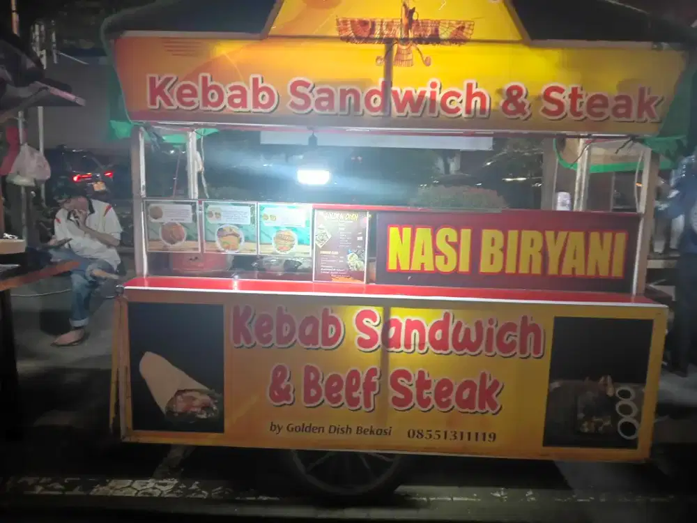 Gerobak Bekas Kebab Dijual Cepat