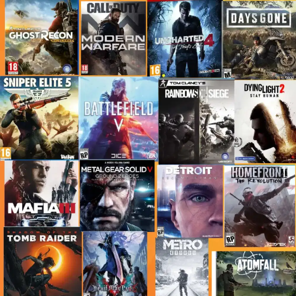 Game ps4 HARDISK /Hdd