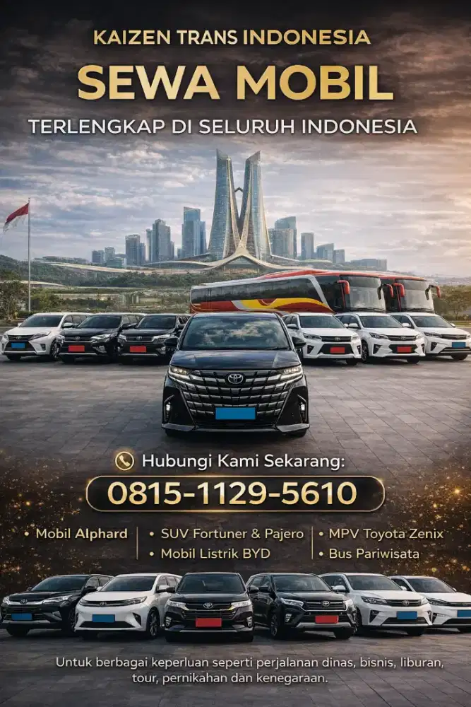 sewa mobil seluruh Indonesia