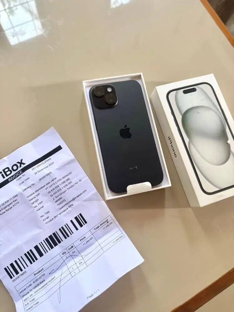iPhone 15 128Gb iBox