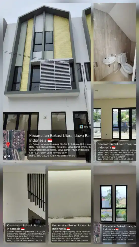 Dijual Ruko sekaligus bisa utk tempat tinggal di Prima Harapan Regency