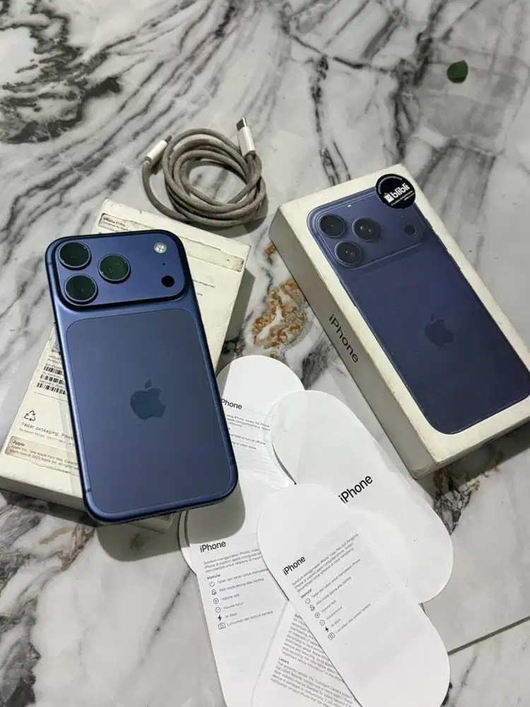iPhone 17 Pro 256 Blibli Deep Blue Resmi Indonesia