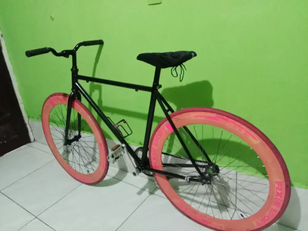 Sepeda fixie mulus siap pakai