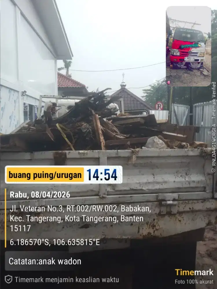 Jasa angkut puing² urugan pindahan barang dan lain²