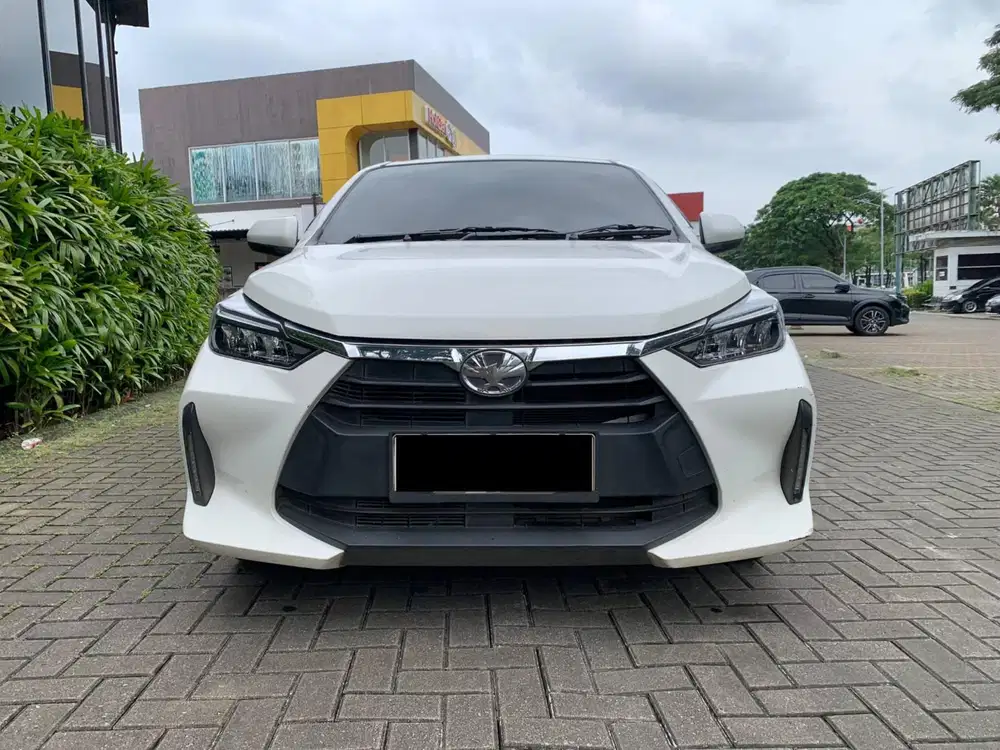 TOYOTA AGYA G 1.2 AT MATIC 2024 HITAM, KM 13RB