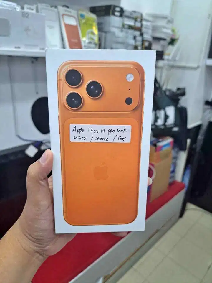 IPhone 17 Pro Max 256GB Cosmic Orange New BNIB Garansi IBOX