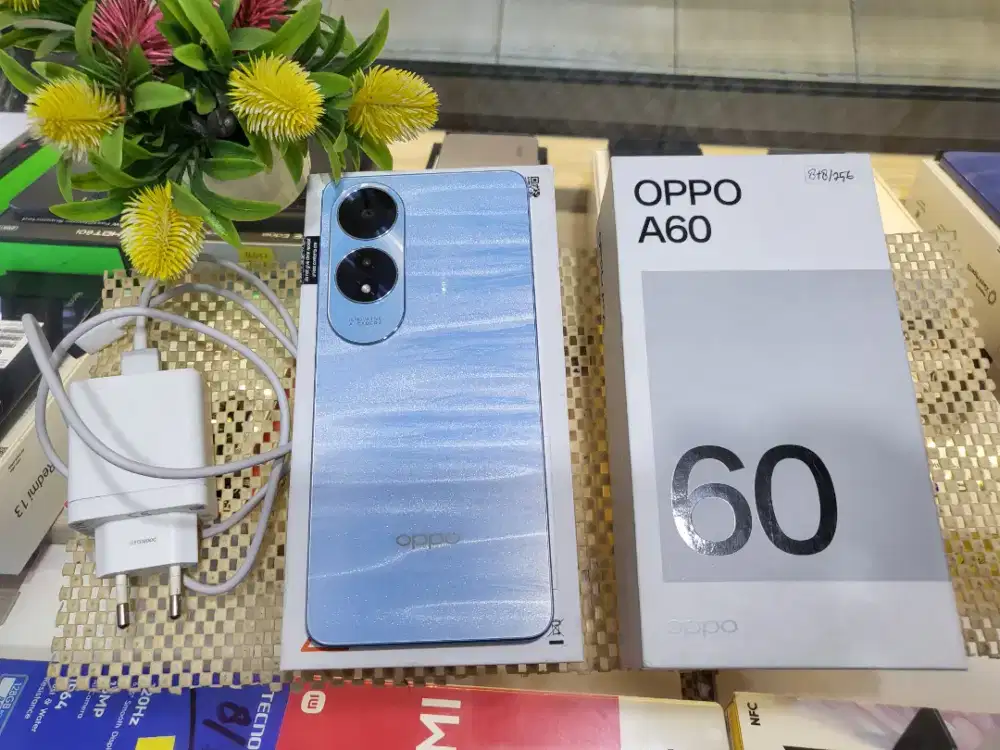 OPPO A60 RAM 8+8/256GB LIKE_NEW FULSET GARANSI RESMI INDONESIA