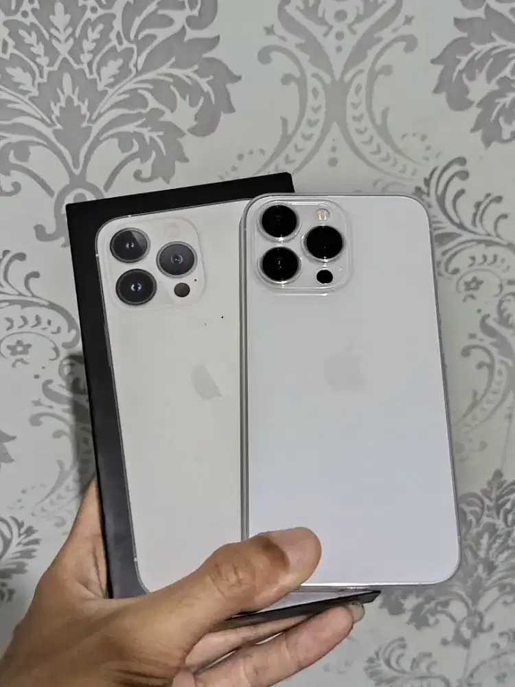Iphone 13 Pro 128 GB Silver Mulus Ibox Fullset