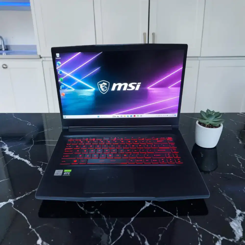 MSI GF65 Thin EVOLVED THIN-RV MULUS LIKE NEW FULLSET