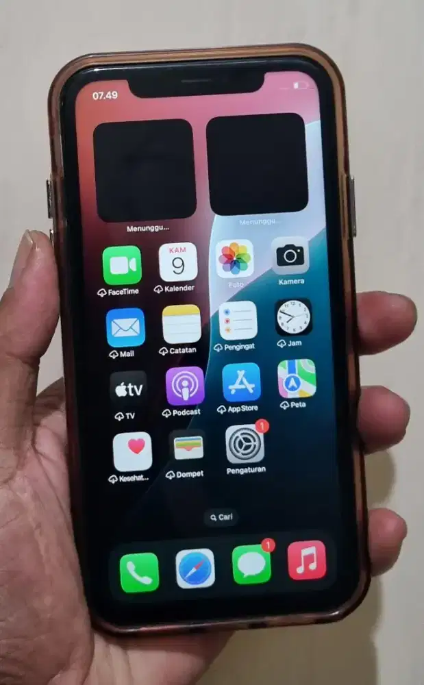 Iphone xr 128gb unit dus kabel data