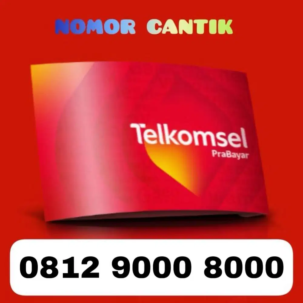 Perdana Telkomsel Nomor Cantik