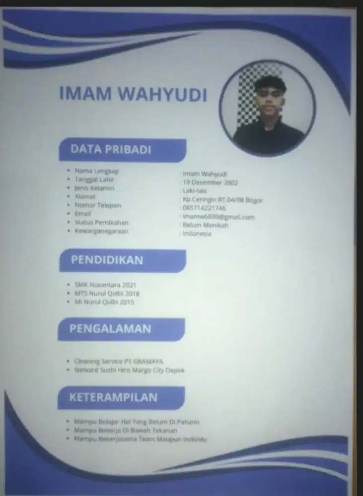 Cari kerja apa aja