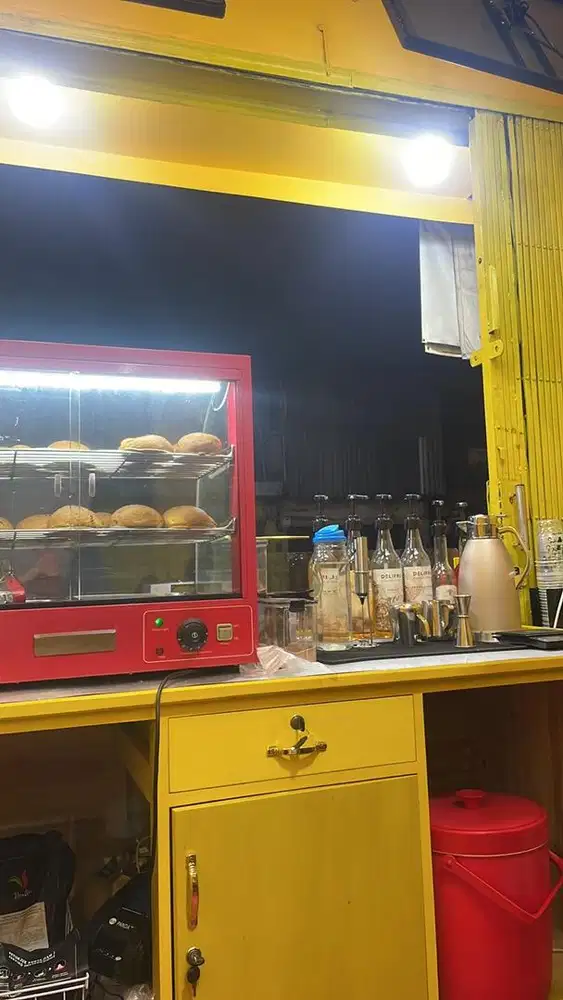 Jual Etalase gerobak