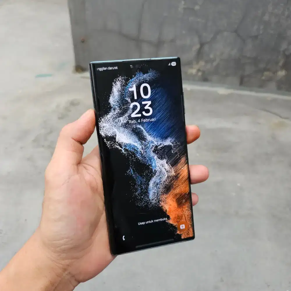 SAMSUNG GALAXY S22 ULTRA SEIN 5G 12/512 GB MINUS RETAK FUNGSI NORMAL