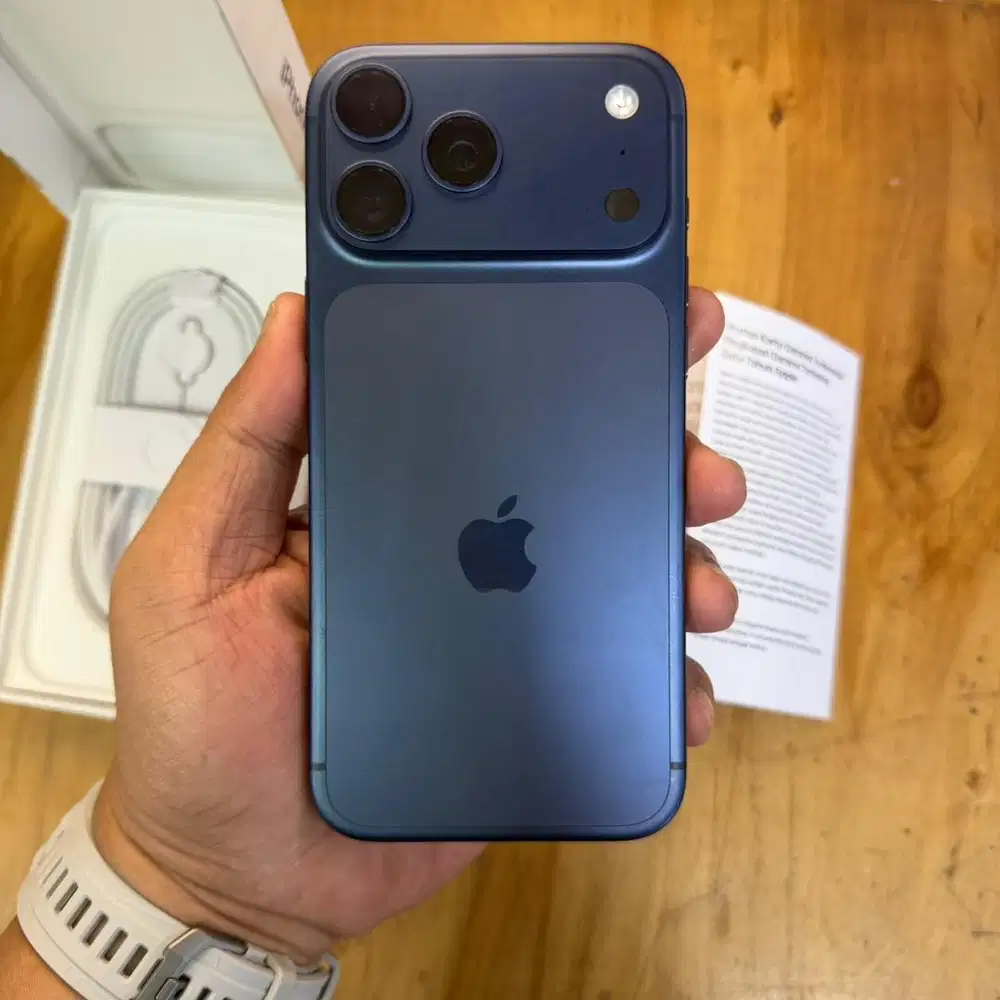 iPhone 17 Pro max 1TB Deep Blue full Original garansi resmi feb 202$