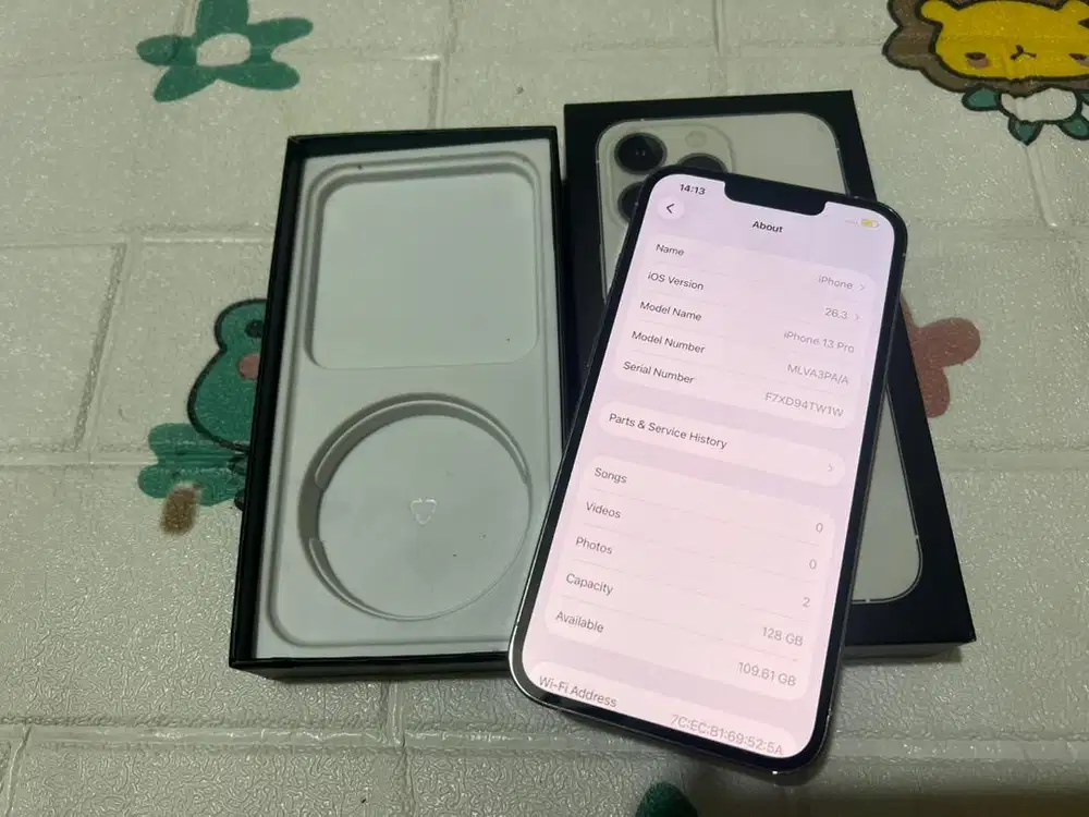 iPhone 13 Pro 128GB Ex iBox Resmi