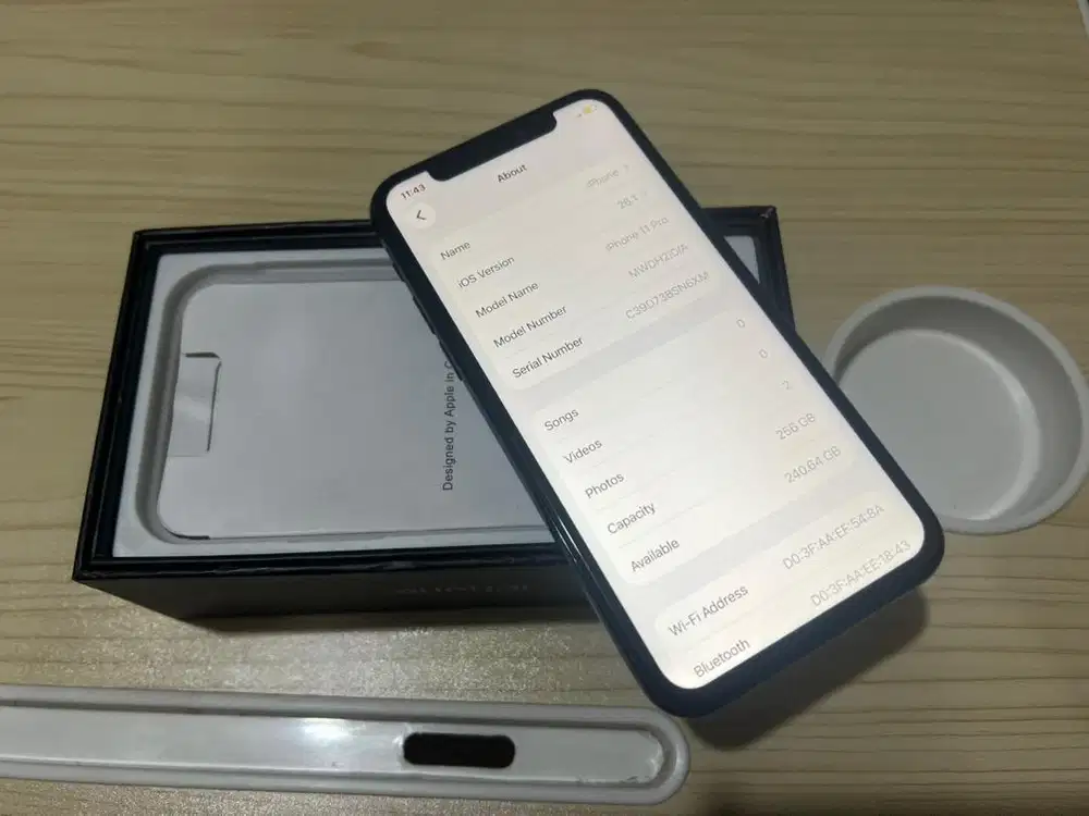 iPhone 11 Pro 256GB ex Ibox resmi