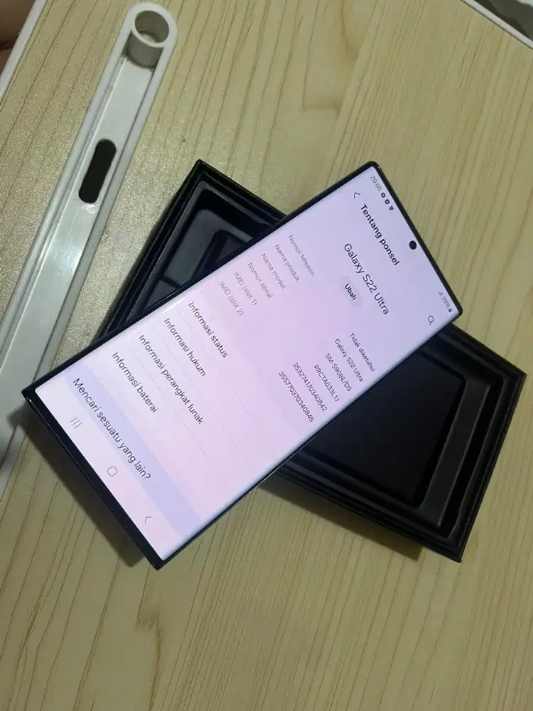 SAMSUNG S22 ULTRA 12/512GB Ex Resmi Sein Mulus