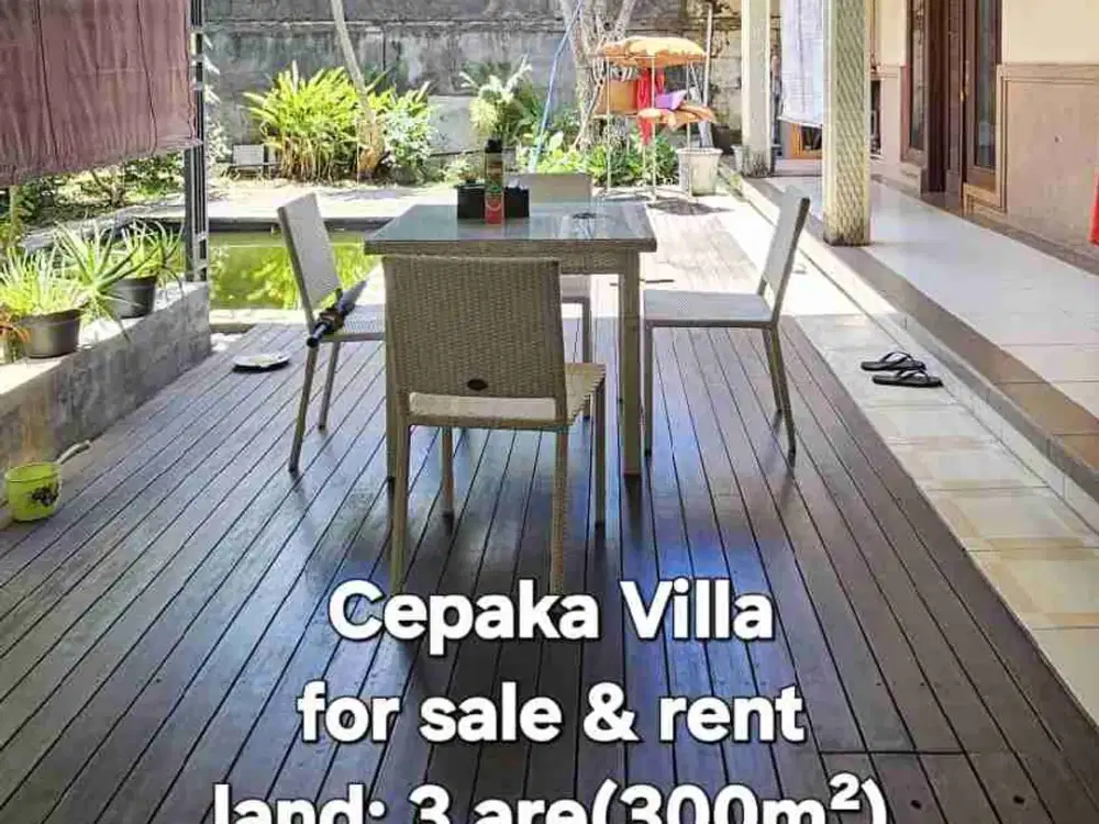 for sale villa 300m2 at slingsing cepaka