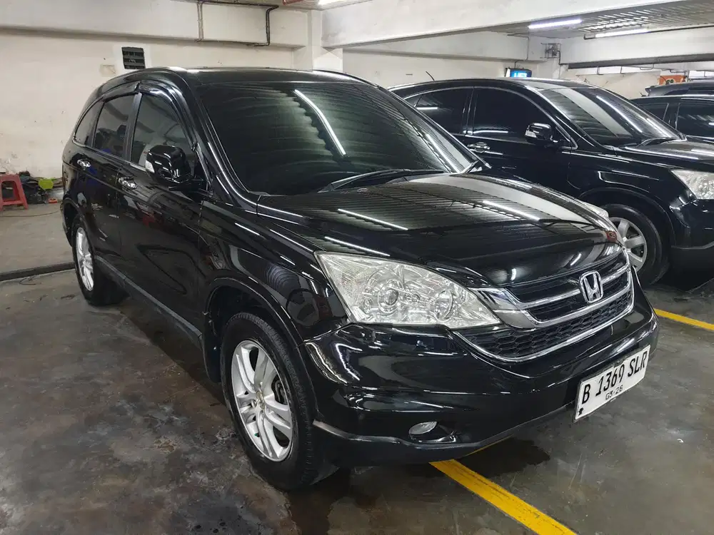 Honda CRV 2.4 Hitam 2011 Pajak Panjang Low KM Mulus Sekali Tdp 9jt
