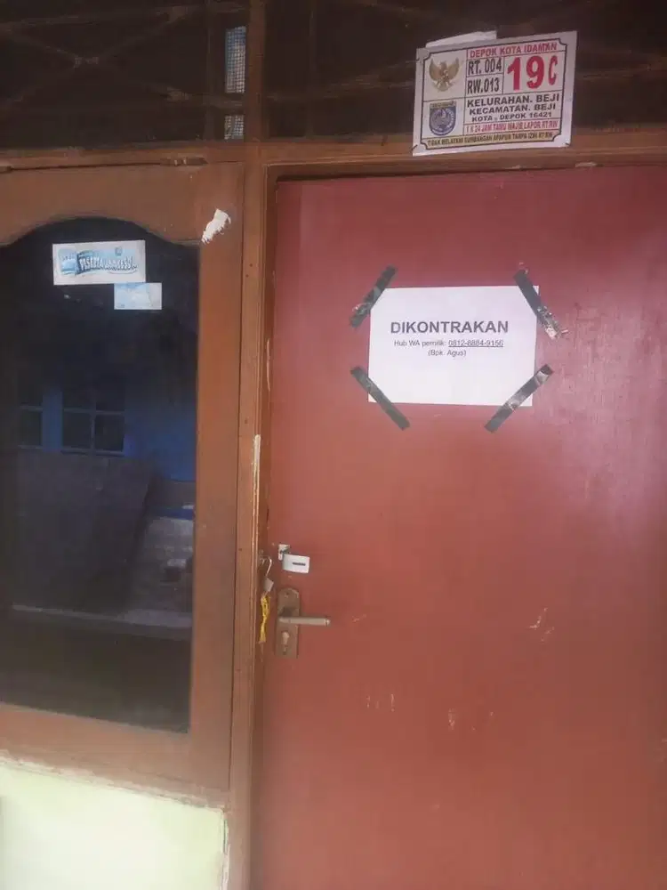 Kontrakan strategis beji